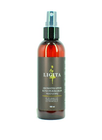 LIGITA Aromatinis kūno purškiklis nuo uodų
