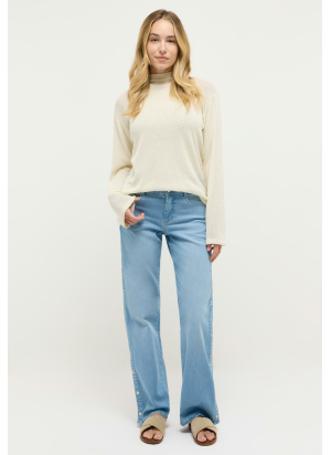 Angels Kelnės CROPPED DETAIL CULOTTES